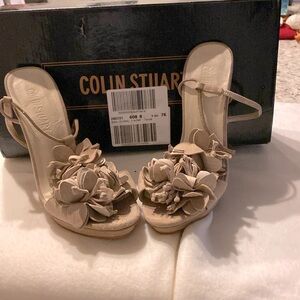 Women Colin Stuart Dressy Tan  Sandal